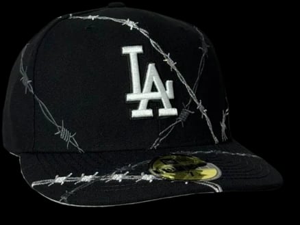 Los Angeles Dodgers MLB Wire Negro — foto 1