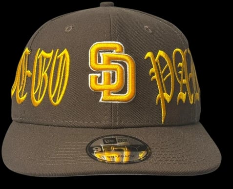 San Diego Padres Goth Script — foto 1